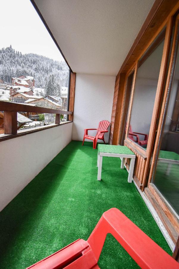 L'Enchalpe, Grand Et Lumineux Studio Avec Coin Montagne 5 Personnes, 60M Des Pistes, Piscine Couverte, Wifi, Grand Balcon Expo Est, Draps Non Compris Saint-Jean-dʼAulps Exterior foto